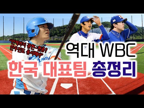   추신수의 세대교체론은 옳았나 평균 나이로 보는 역대 WBC 한국대표팀