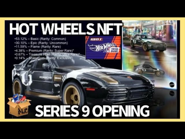 Hot Wheels NFT Garage Series 9 '89 Porsche 944 Turbo Lotus Esprit