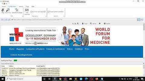 How to scrape the Details page URL and  follow link into Exhibitor details page of Medica-tradefair