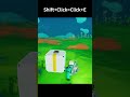 Shift+Click=Click+E ??