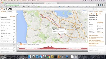 MBC - Custom Cue using Ride with GPS
