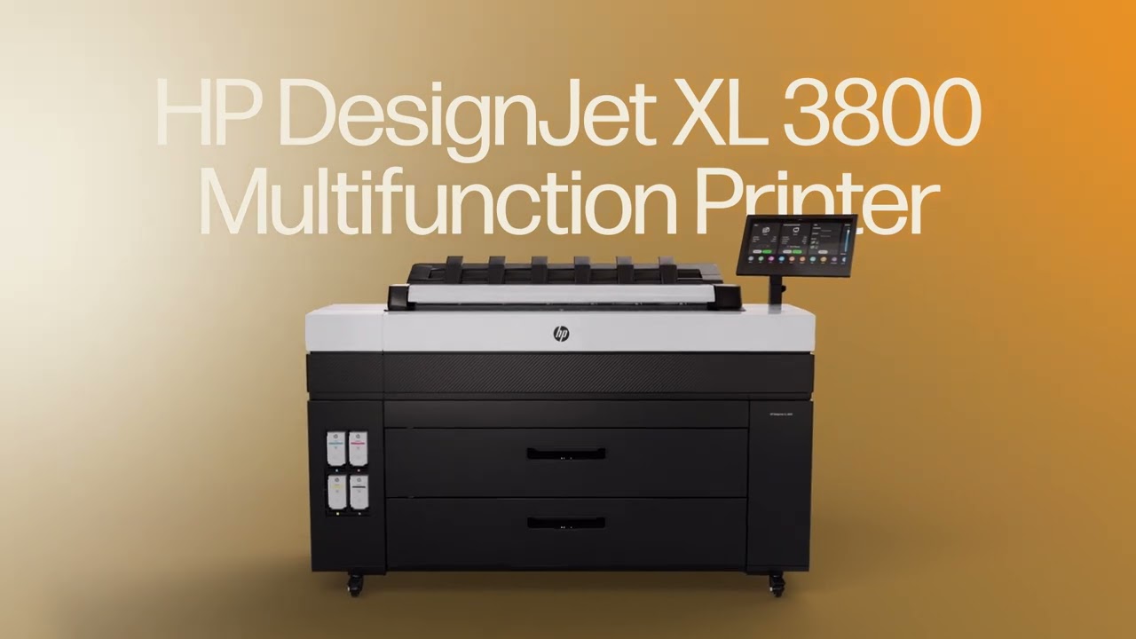HP DesignJet XL 3800 Multifunction Printer - Source Graphics