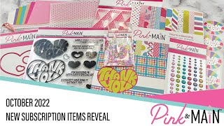 October 2022 Pink And Main New Subscription Products Reveal