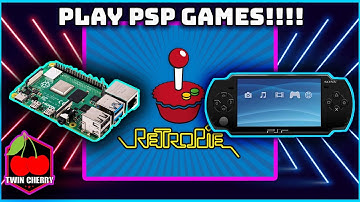 PLAY PSP GAMES ON RASPBERRY PI 4 | RETROPIE EMULATION STATION | PPSSPP