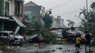 Angin Kencang Dan Hujan Es Hantam Subang Pohon Tumbang Tutup Jalan Kalijati Rumah Warga Rusak