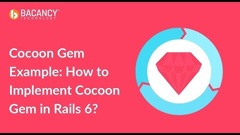 Cocoon Gem Example: How to Implement Cocoon Gem in Rails 6? #implement #CocoonGem #rails6 #rails