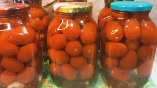 Маринованные помидоры ~Заготовки на зиму~