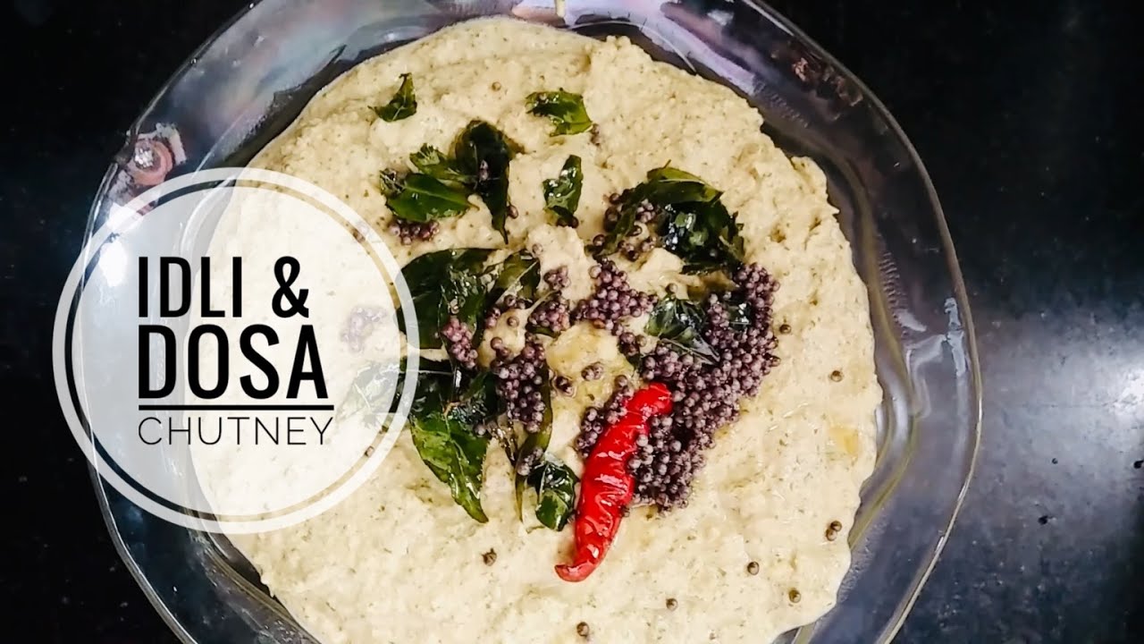 Peanut Coconut Chutney for Idli & Dosa Hotel Style Dosa Chutney