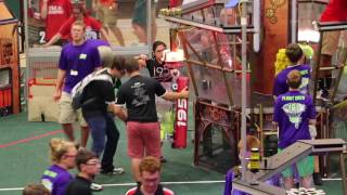 2017 FIRST Robotics Teams 195, 1619, 2590, and 1710 IRI QuarterFinal 2
