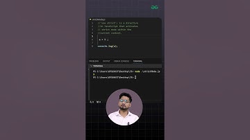 Use Strict | Day 17 | #100dayschallenge #interview #webdevelopment #edition #gfg #shorts