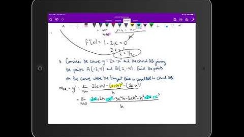 Section 4 1 The Derivative and the Tangent Line Problem Part 3