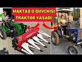 MAKTAB O&#39;QUVCHISI MINI TRAKTOR IXTIRO QILIB YASAMOQDA