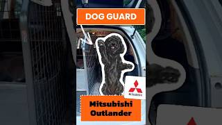 Mitsubishi Outlander Dog Guard | Travel Safety & Pet Barrier #dogsafety  #caraccessories  #pettravel