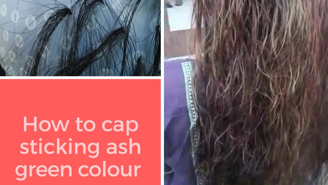 How to do cap sticking, how to use magic cap, Ash green highlights ...