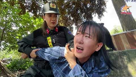 Nữ cảnh sát cơ động Ái Vân không lùi bước trước tội phạm