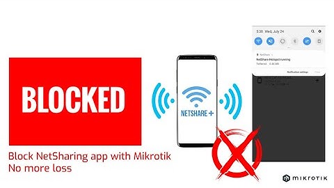 Block NetShare App with Mikrotik (No More Loss)