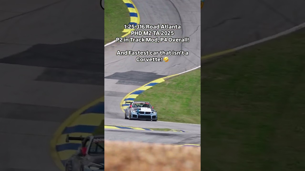 ALPHA Equipped G87 M2 On Track at Gridlife Road Atlanta 🏎️💨