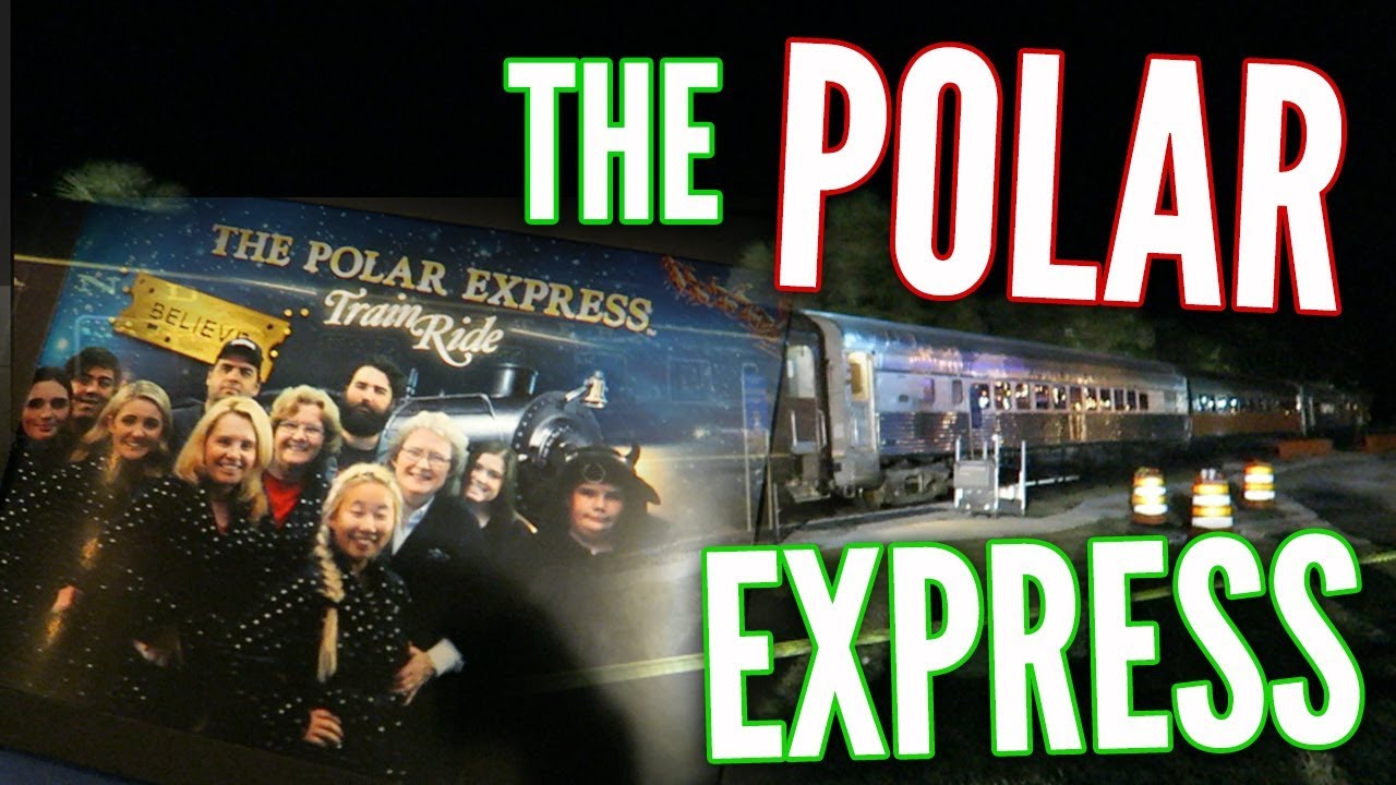 THE POLAR EXPRESS™ IN REAL LIFE!!! Train Ride - Orlando, FL | VLOGMAS DAY 24