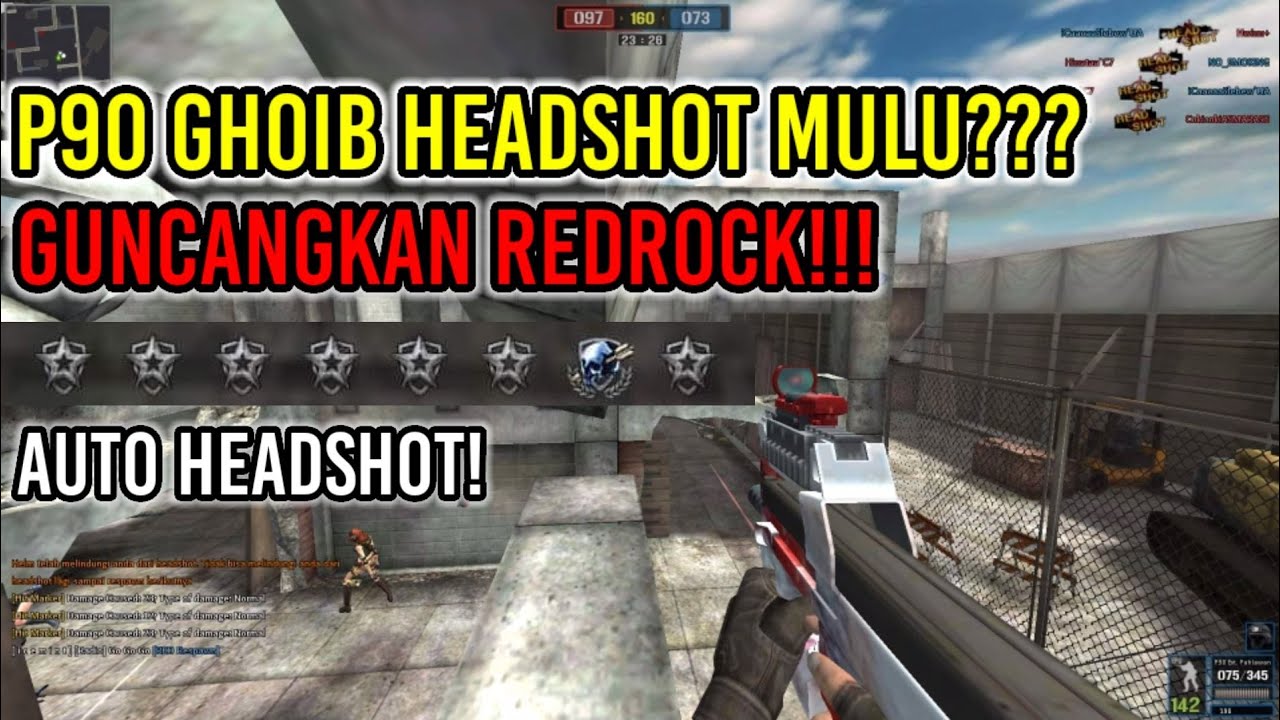 P90 GHOIB NO RECOILLL??? HEADSHOT MULU! -Pointblank Indonesia