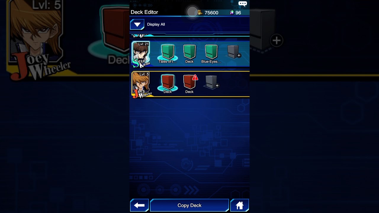 How to change card sleeves and mat in yugioh duel links - YouTube