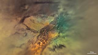 Zooming in on Huygens landing site on Titan