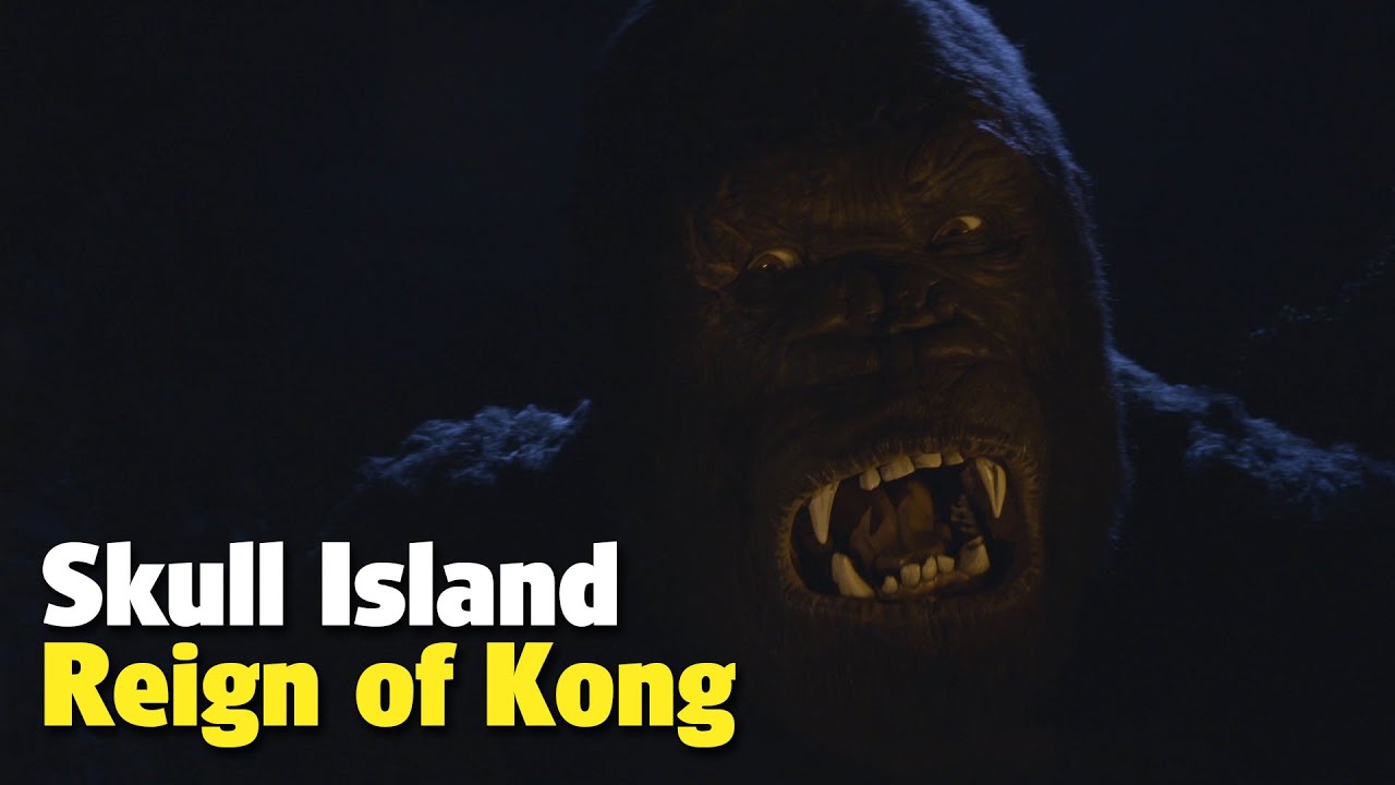 Skull Island Reign Of Kong Queue Ride Highlights Islands Of