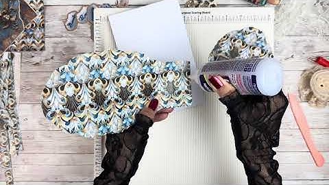 Tutorial - Art Deco Waterfall Folio Part 2 | Flip Through  @TheGingerbreadPrints