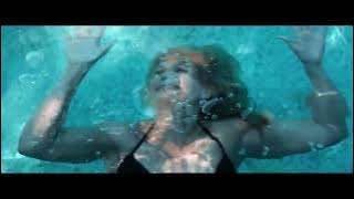 Beautiful Bikini Woman trapped and drown in Pool