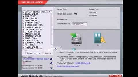Launch X431 Diagun III Software Update Tutorial