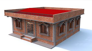 टिन का घर छद्  की तरह | Beautiful tin shade house plans with 4 bedroom | house design | home plans