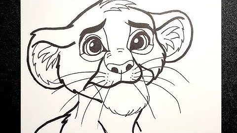 How to Draw Simba from The Lion King: Step-by-Step Tutorial for Beginners