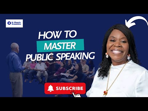 How To Master Public Speaking - YouTube