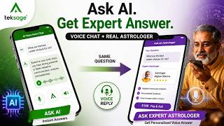 How to Ask AI & Get a Real Astrologer's Voice Answer | Teksage Tutorial screenshot 2