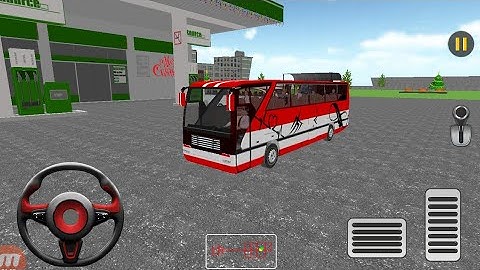 Bus simulator 2025 _ Real euro mini coach Bus game 3D bus game android gameplay