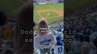 World Series Vlog in Spanish 💙dodgers championship otra vez 👍 #vlog #worldseries #learningspanish