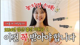 [2024년 임산부 혜택] 새롭게 바뀐 임신출산 지원금!!! 기간 놓치면 못받는 지원금 꼭 다 챙겨가세요!! /임신 지원금 출산 지원금/ 첫만남이용권 부모급여 교통비지원 산후조리비 screenshot 4