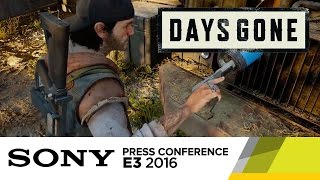 Days Gone - E3 2016 Gameplay Demo (Extended) - High quality stream and  download - Gamersyde