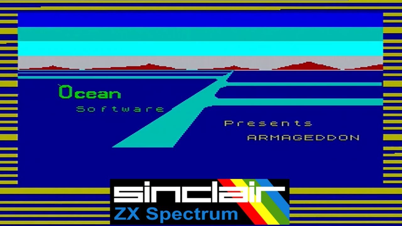 ZX Spectrum Games Armageddon YouTube