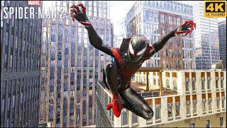 Dark Ages Miles Morales Suit Gameplay - Marvel's Spider-Man 2 (4K 60FPS)