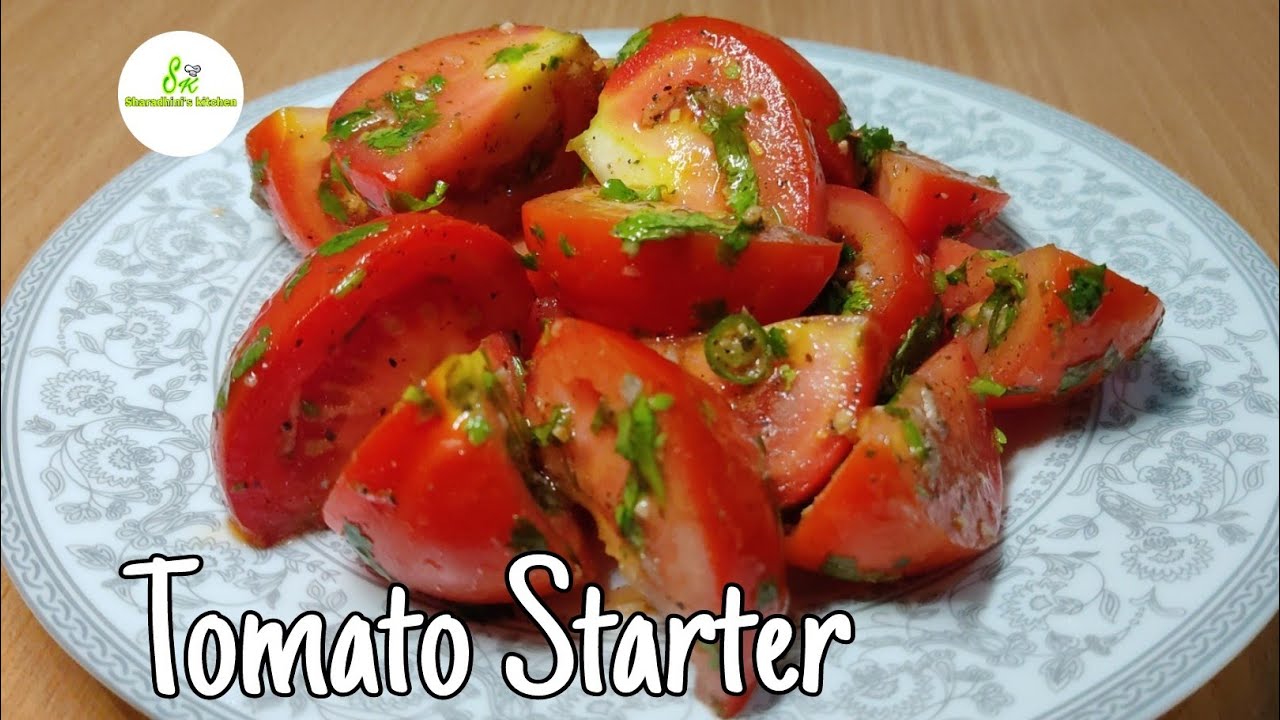 Tomato Starter/party starter recipe/Sharadhini's kitchen