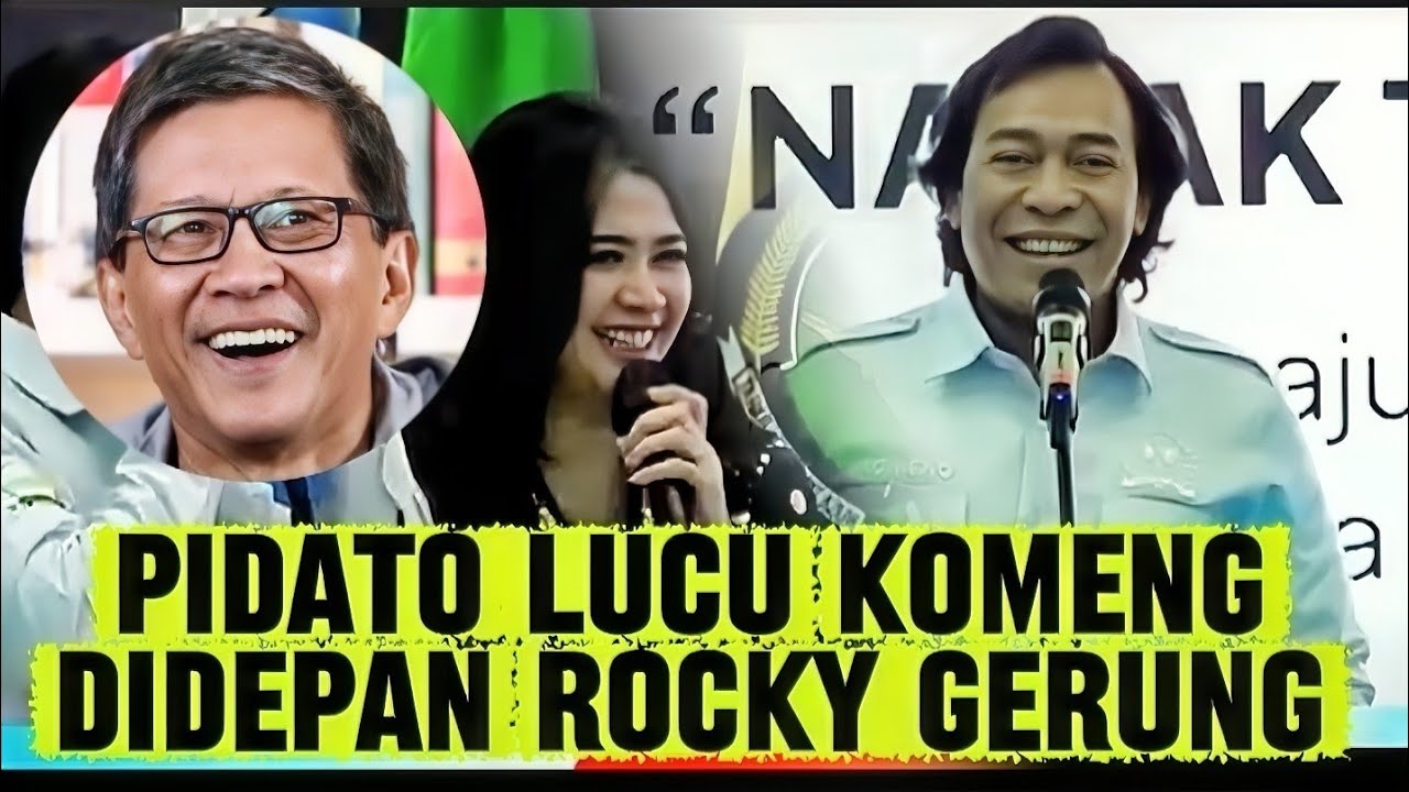 PIDATO TERBAIK KOMENG DEPAN ROCKY GERUNG DALAM ACARA DIALOG KEBANGSAAN DAN KENEGARAAN DPD RI 