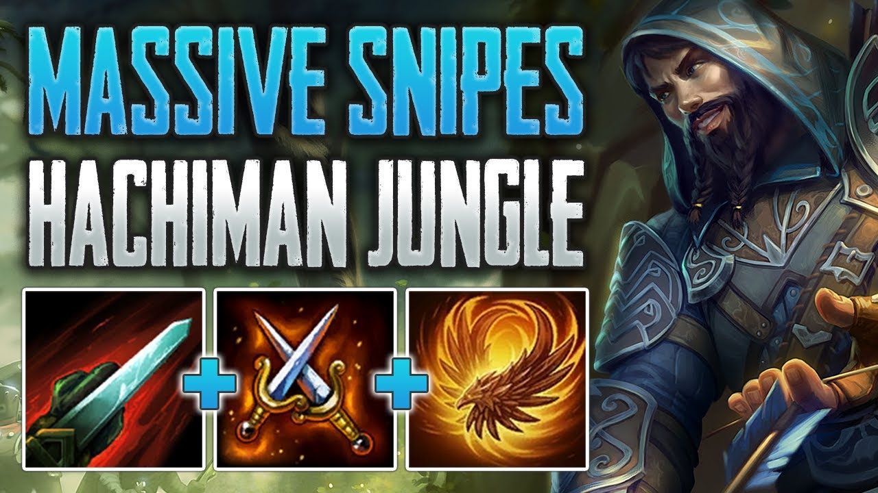 HACHIMAN IS A BEAST NOW! Hachiman Jungle Gameplay (SMITE Ranked Conquest)