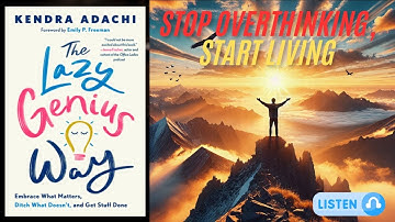 Work Smarter NOT Harder with LAZY Genius Tips | Summary