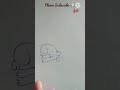 Draw A Cat With 6+1 Very Easy #Cat Drawing #shorts