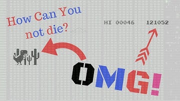 T REX Game Over 100,000 Score In 4 MINUTES