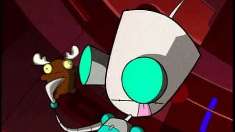 Gir Sure Loves his Moose - Invader Zim