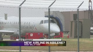 What it would take to get a new airlines to Abilene screenshot 5