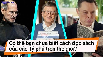 Có thể bạn chưa biết cách  đọc sách của các Tỷ phú trên thế giới?
