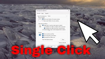 How To Enable A Single Click To Open Icons On Windows 11 [Guide]