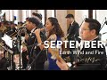 September earth wind and fire  astera wedding brass section band live performance